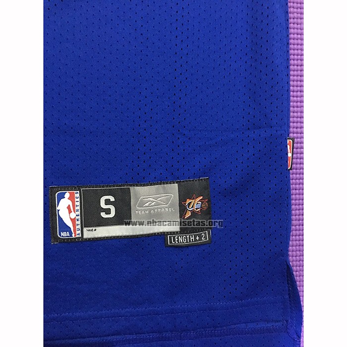 Camiseta Philadelphia 76ers Allen Iverson NO 3 Retro 10th Azul